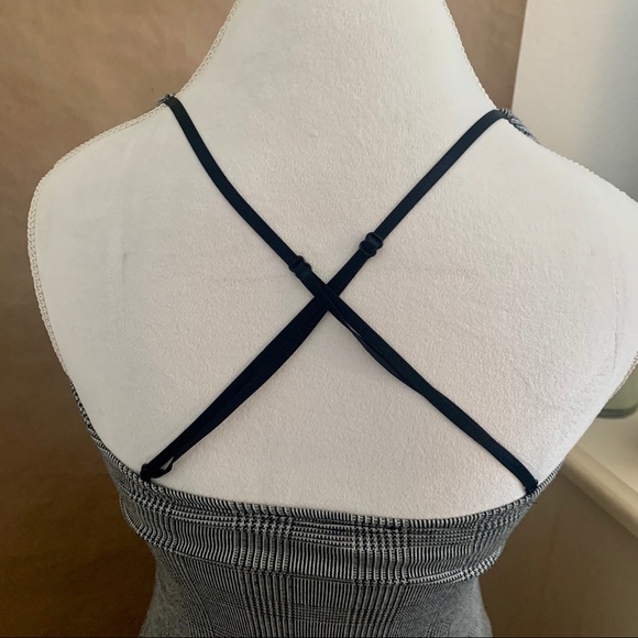 Grey V-Neck Dress - Picture 3 of 5